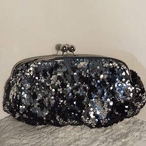 Mossimo Flip Sequined Clutch Purse